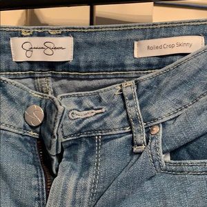 Jessica Simpson Jeans - Jessica Simpson rolled cropped skinny jean Jessica Simpson Jeans - Jessica Simpson rolled cropped skinny jean